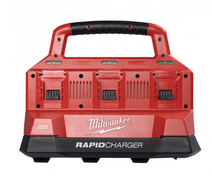 ЗАРЯДНОЕ УСТРОЙСТВО MILWAUKEE M18 PC6 EU НА 6 АККУМУЛЯТОРОВ