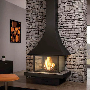 Настенный камин Julietta 985 со стеклом