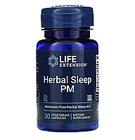 Life extension herbal sleep pm, 30 вегетарианских капсул