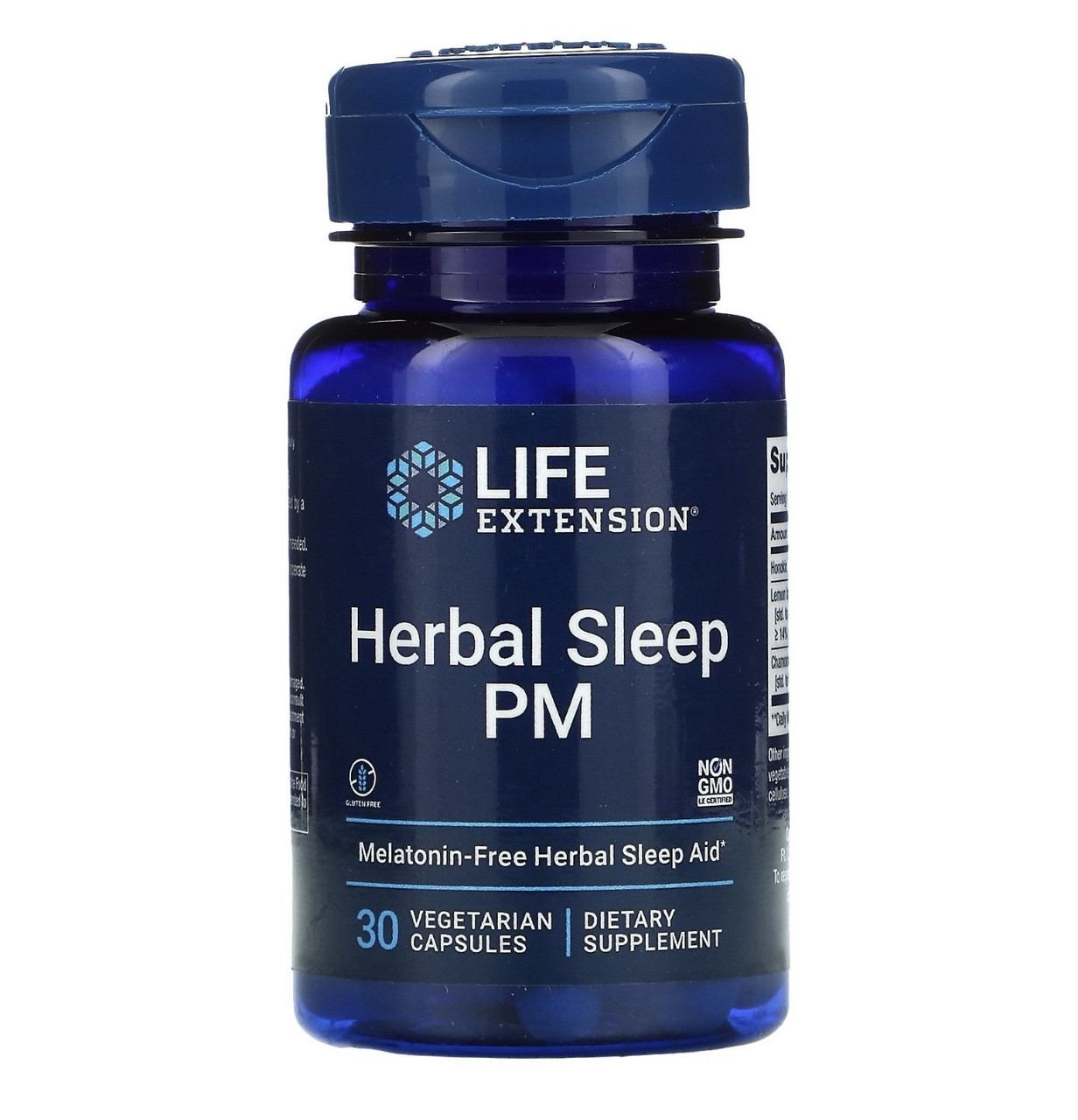 Life extension herbal sleep pm, 30 вегетарианских капсул - фото 1 - id-p112847113