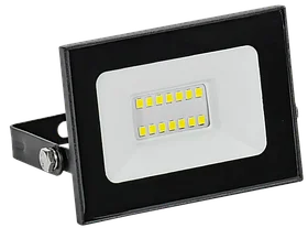 Прожектор СДО 001-20 светодиодный черный IP65 6500 K GENERICA ИЭК