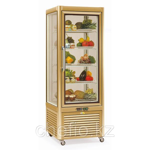Витрина холодильная напольная, объемом 400 л, с 5 полками, с подсветкой Tecfrigo Prisma 400 TNV-PF - фото 2 - id-p112848562