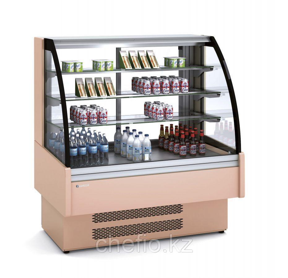 Витрина холодильная напольная для самообслуживания с 3 полками, с подсветкой Coreco VSSA 6-9-C - фото 1 - id-p112848630