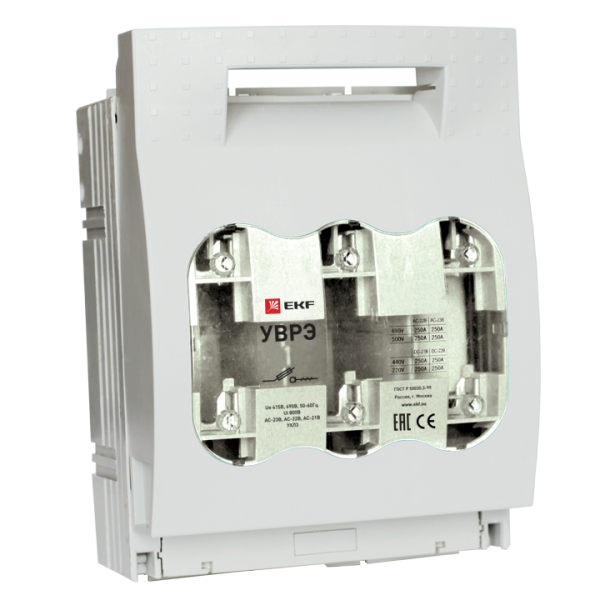 Выключатель-разъединитель УВРЭ 400А откидного типа под предохранители ППН (габ.2) | uvre-400 | EKF - фото 1 - id-p112850766