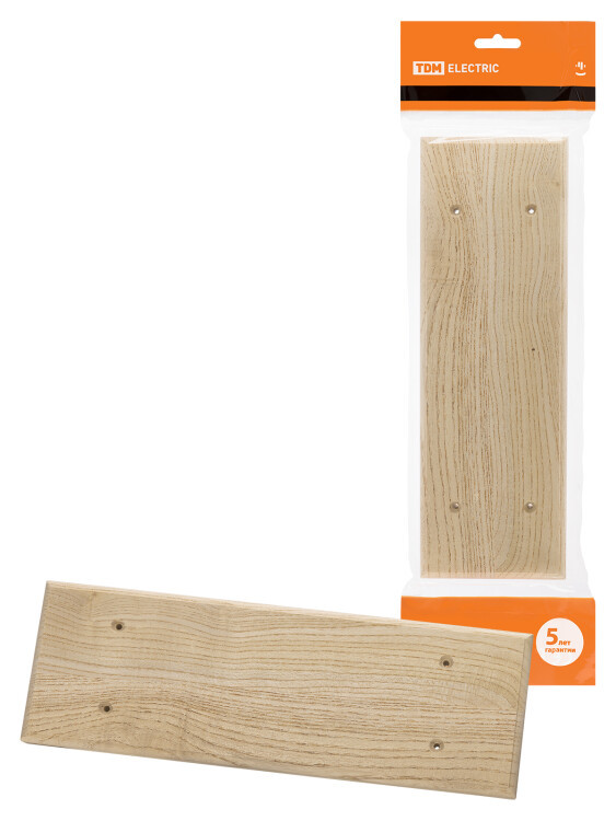 Накладка на бревно деревянная универсальная НБУ 1Пх3 95х290 мм, сосна | SQ1821-0261 | TDM - фото 1 - id-p112877357