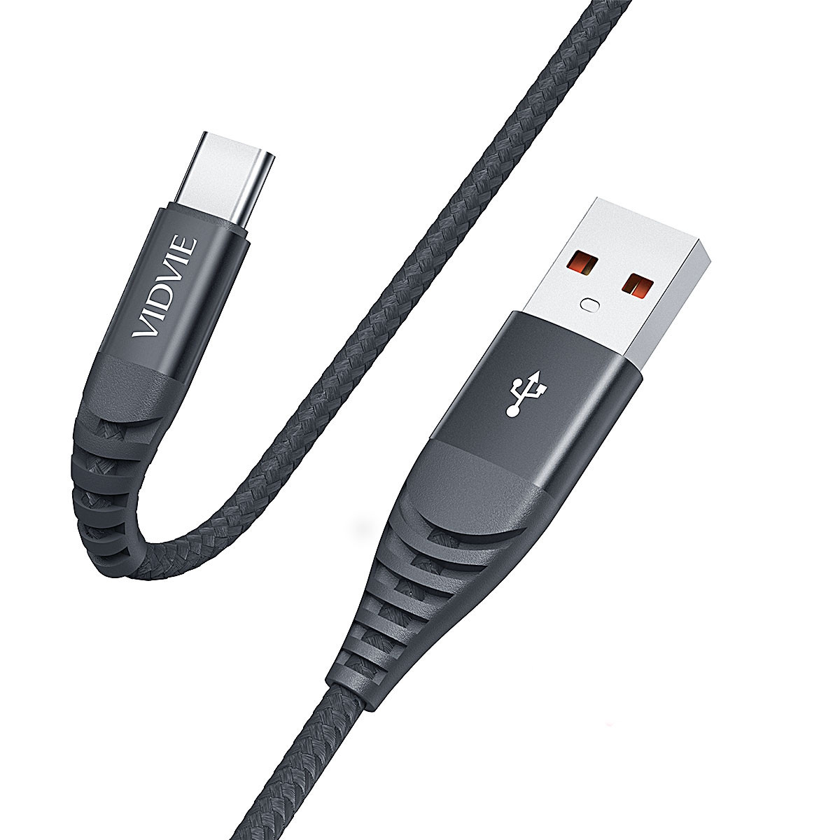 USB кабель Vidvie CB491 Type-C черный - фото 1 - id-p107671481