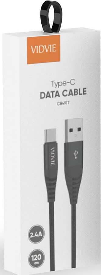 USB кабель Vidvie CB491 MicroUSB черный - фото 2 - id-p107671482