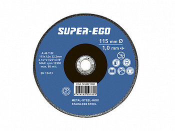 Отрезной диск SUPER-CUT для металла и нержавеющей стали 125 х 1 х 22,2 мм (Супер Кат)