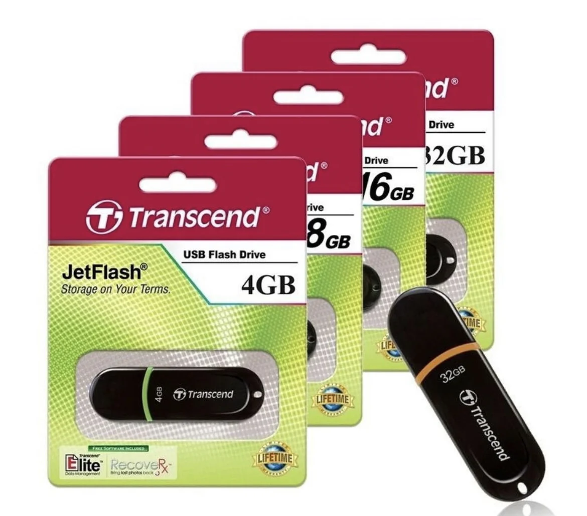 USB флеш-карта Transcend (для ЭЦП), 1Гб - фото 1 - id-p112883241