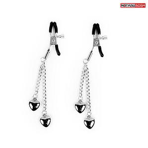 ЗАЖИМЫ НА СОСКИ "СЕРДЕЧКИ"