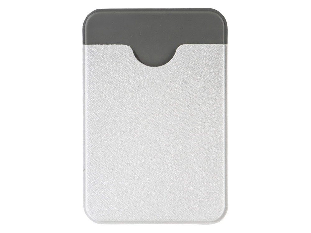 Чехол-картхолдер Favor на клеевой основе на телефон для пластиковых карт и и карт доступа, белый - фото 2 - id-p109989597