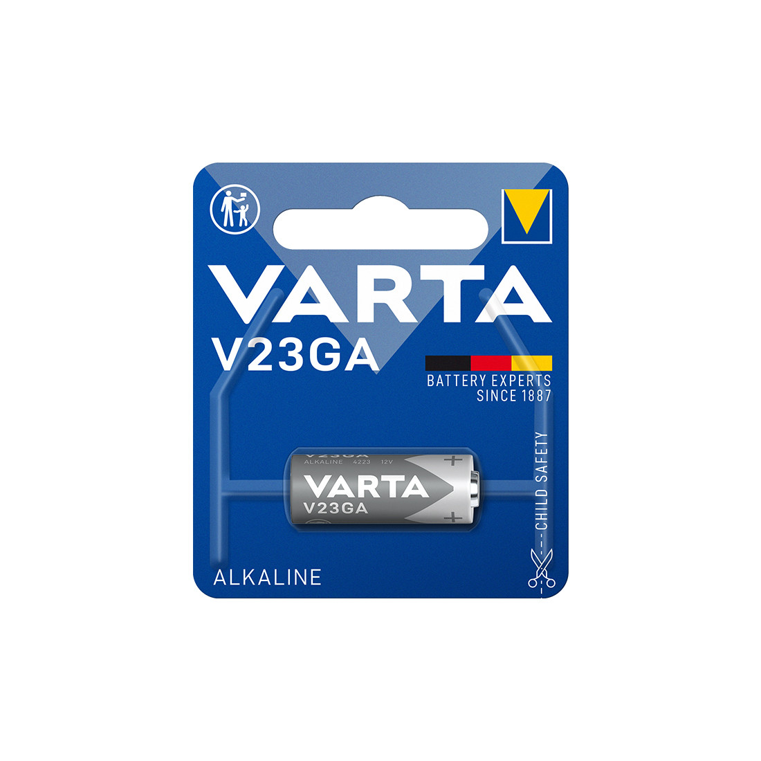 Батарейка VARTA Electronics V23GA - 8LR932 12 V (1 шт) (4223) - фото 1 - id-p112888392