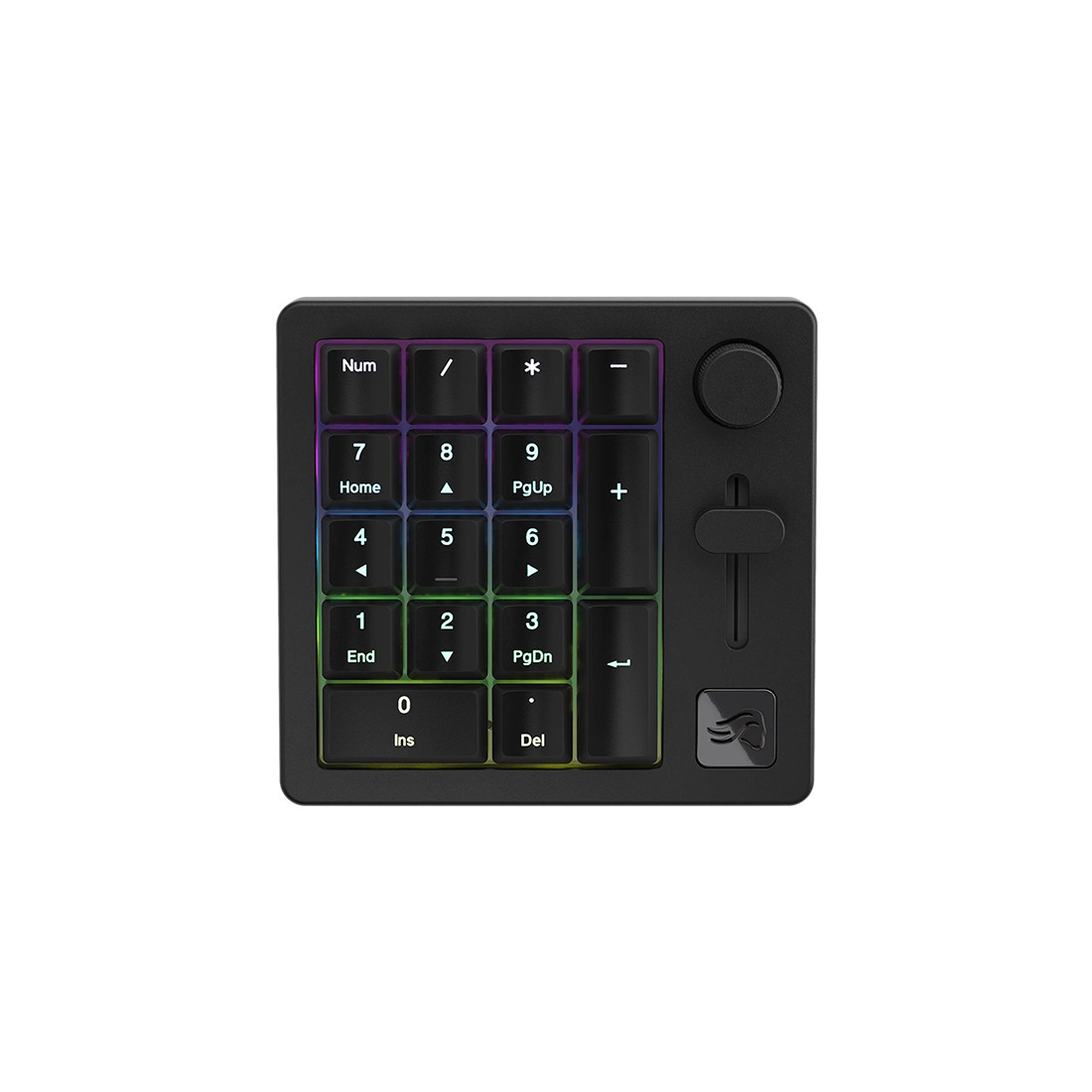 Клавиатура Glorious GMMK Numpad Pre-Built Fox Linear Switch Black (GLO-GMMK-NP-FOX-B) - фото 2 - id-p112891159