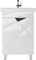 Тумба с раковиной "Томь 60" Vector Домино, фото 3