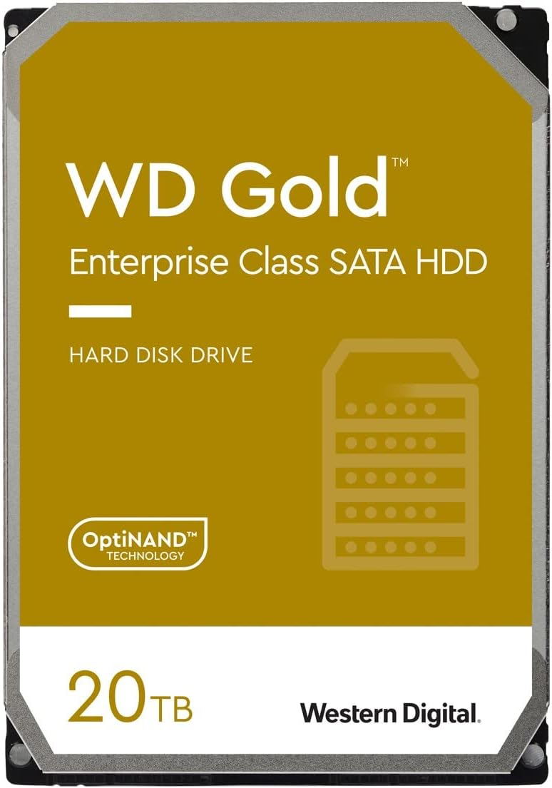 Жесткий диск HDD 20Tb Western Digital GOLD WD201KRYZ - фото 1 - id-p112823794