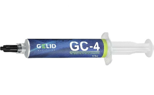 Термопаста GELID GC-4  TC-GC-04-C  10g  2.3g/cm3  5.5W/mK  шприц