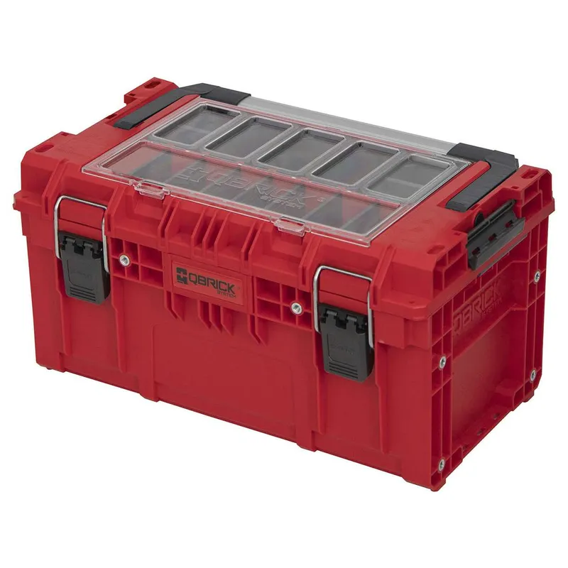 Набор ящиков для инструмента QBRICK System PRIME Red SET 2: Toolbox 150 Profi; Toolbox 250 Expert; Cart 590x42 - фото 3 - id-p112895857
