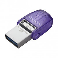 64 ГБ Kingston DataTraveler microDuo 3C (DTDUO3CG3/64GB) USB флэш-дискісі күлгін
