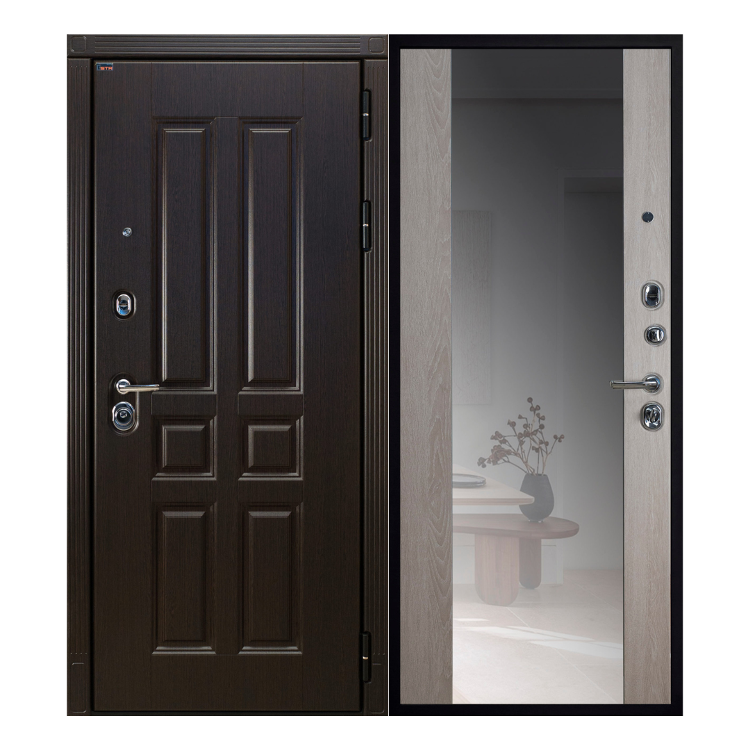 Входная дверь Entryx STR 6 Зеркало/Optima - фото 1 - id-p112896012