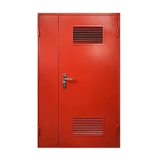 Двери металлические с жалюзийными решетками, утепленные - фото 2 - id-p106481005