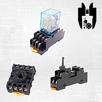 Промежуточное реле и комплектующие
