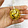 Гирлянда шарики 3 метра золотистая, фото 7