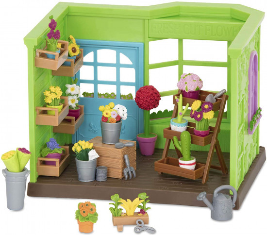 Игровой набор Li`l Woodzeez Цветочный магазин (маленький)