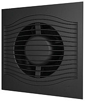 Вытяжной вентилятор осевой DiCiTi Slim 4C Matt Black, черный