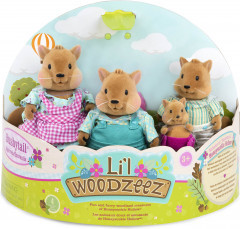 Набор фигурок Li'l Woodzeez Семья Белок