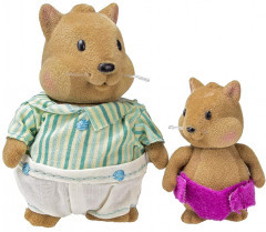 Набор фигурок Li'l Woodzeez Семья Белок