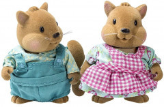 Набор фигурок Li'l Woodzeez Семья Белок