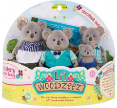 Набор фигурок Li'l Woodzeez Семья Коал