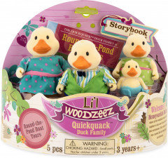 Набор фигурок Li`l Woodzeez Семья Уток