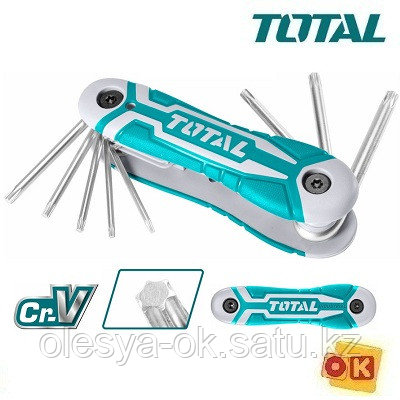 Набор ключей Torx T9-T40 8шт TOTAL THT1061846 - фото 1 - id-p112906238