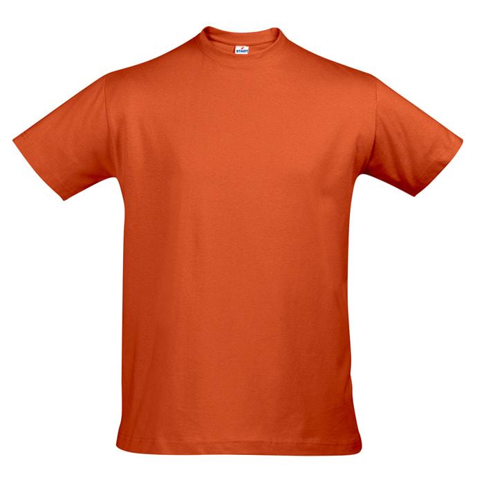 Футболка мужская "First", Оранжевый, L, 16305.400 L