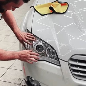 Пересвет на Subaru Outback 1