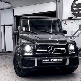 Зарядили светом Mercedes Benz G-Class 1