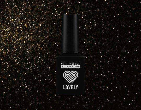 Топ без липкого слоя Lovely с золотым шиммером, 12ml