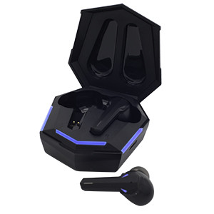 Наушники-вкладыши игровые беспроводные Ritmix RH-888BTH TWS черный, фото 1