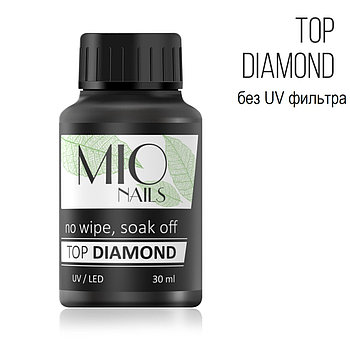MIO Nails Топ без липкого слоя  Top DIAMOND(без UV фильтра) 30мл