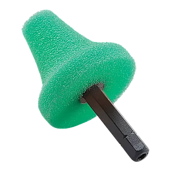 Полировальная губка, зеленая коническая FLEX 517798, насадка для полировки
