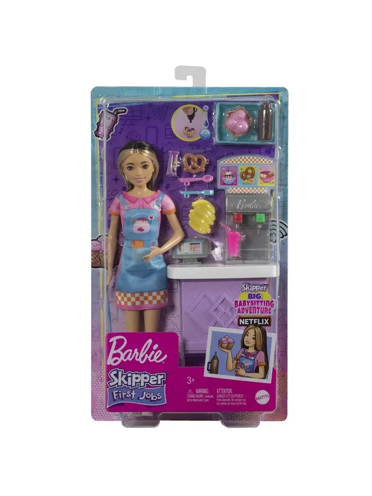 Barbie Игровой набор Барби Первая работа Закусочная HKD79 - фото 1 - id-p112846620