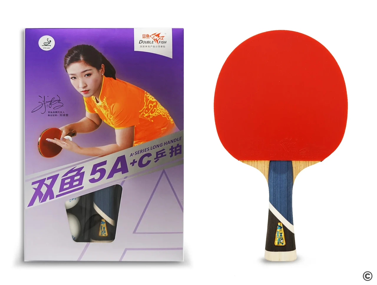 Ракетка для н/т Double Fish (5A+C серия), фото 1