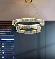 Кольцевая LED люстра в современном стиле. Представляет идеальное сочетание функциональности и элегантности.
