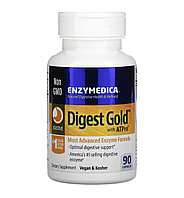 Enzymedica digest gold c atpro, добавка с пищеварительными ферментами, 90 капсул