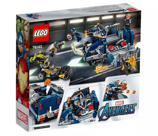 Детский конструктор LEGO Avengers Truck Take-down - фото 5 - id-p112911294