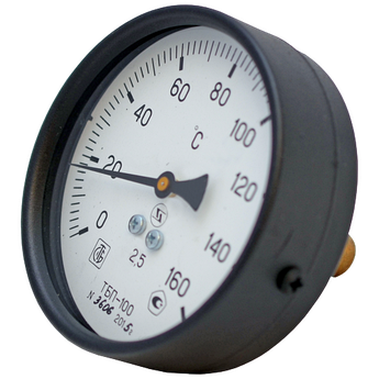 Термометр биметаллический ТБП 100/50/Т3   (0-160С), Республика  Беларусь