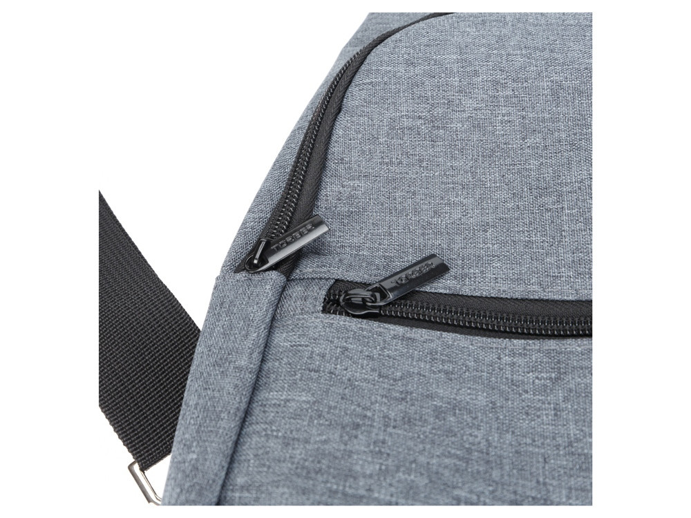 Рюкзак TORBER с одним плечевым ремнем, серый, полиэстер 300D, 33 х 17 х 6 см - фото 4 - id-p112918583