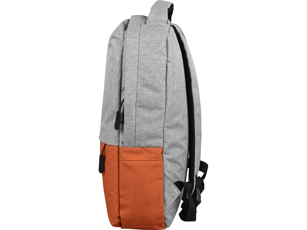 Рюкзак Fiji с отделением для ноутбука, серый/оранжевый - фото 5 - id-p112912969