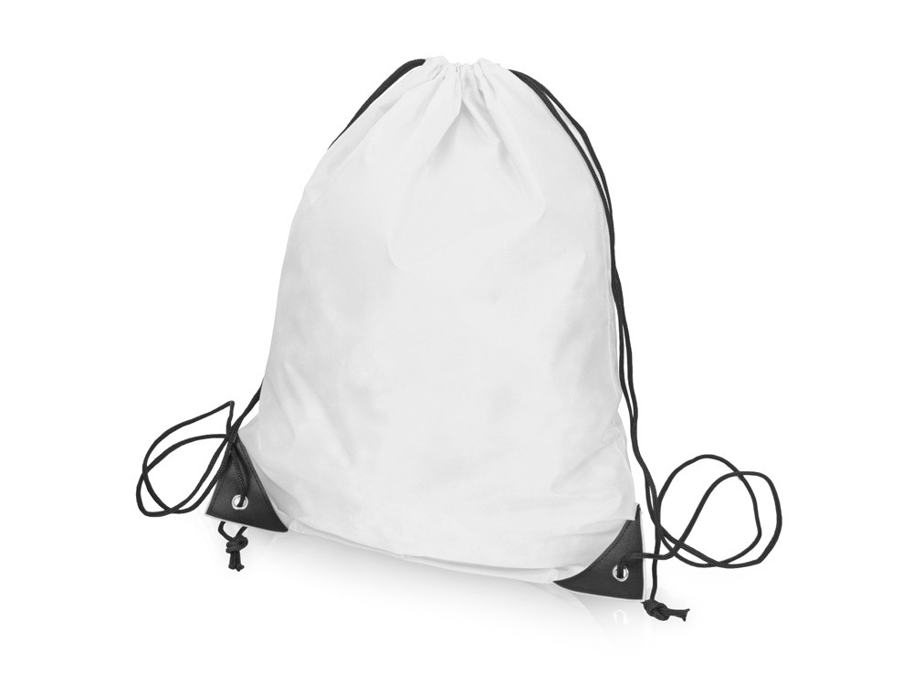 Рюкзак-мешок на шнуровке Reviver из переработанного пластика, белый - фото 1 - id-p112913941
